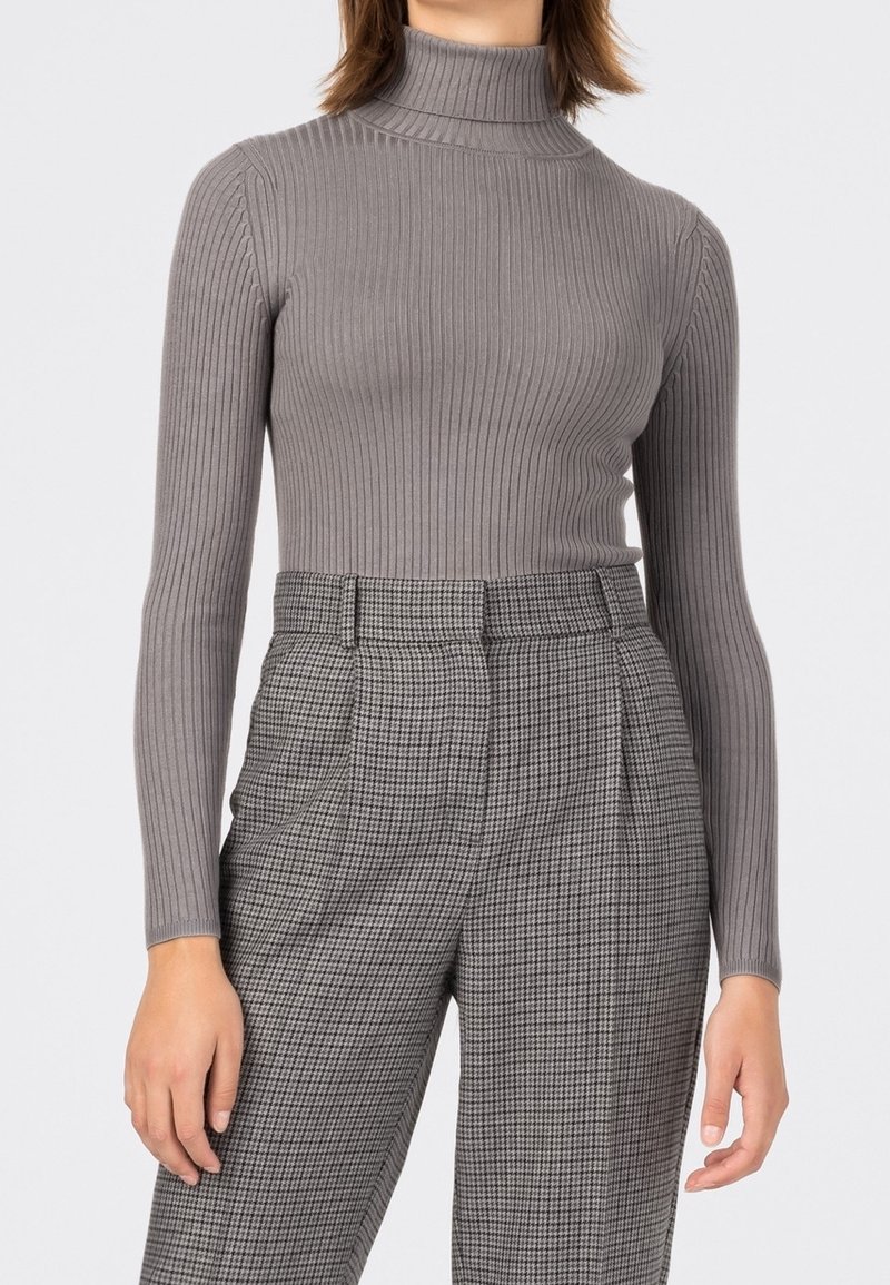 HALLHUBER Pullover - silver-coloured