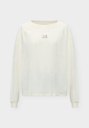 Marc O'Polo DENIM, RAGLAN SLEEVES PRINT - Longsleeve - white blush