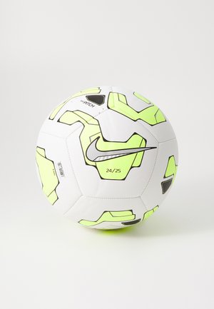 Nike Performance PITCH UNISEX - Balón de fútbol - white/volt/metallic silver