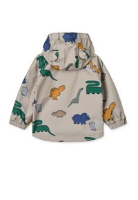 Liewood MANU SET UNISEX - Waterproof jacket - dinosaurs / mist