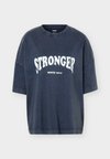 OVERSIZED CREW - T-Shirt print - navy blazer