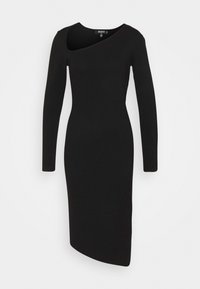 Missguided Tall Abito in maglia - black
