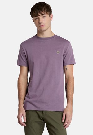 Timberland SHORT SLEEVE TEE - T-shirt - bas - vintage violet
