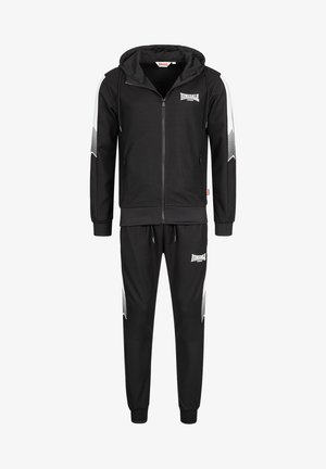 Lonsdale MARTHALL - Vetoketjullinen college - black white