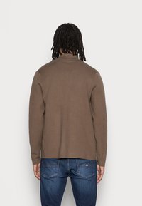 Samsøe Samsøe GUNA ZIP - Casaco de malha - cub