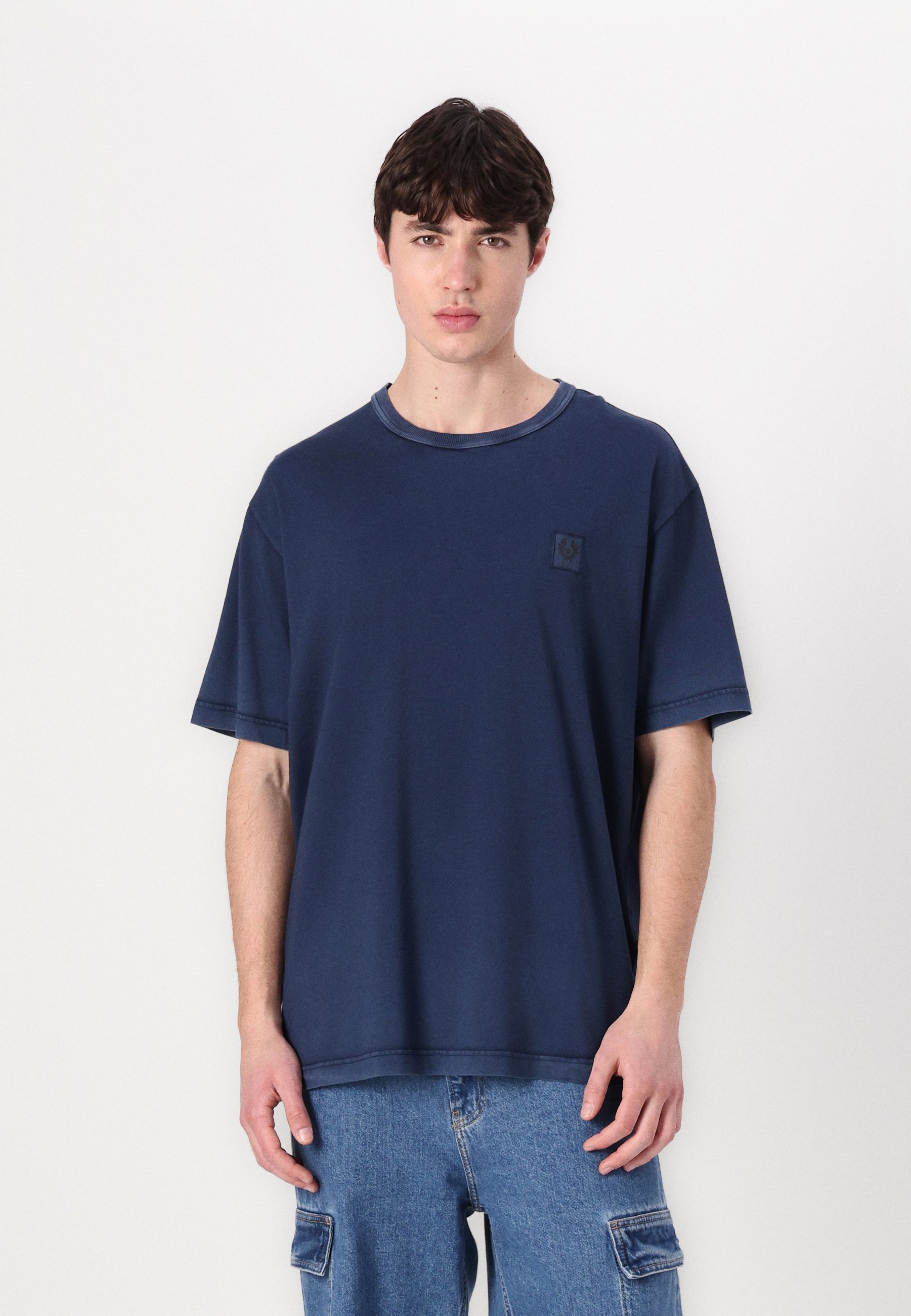 Belstaff HOCKLEY - Basic T-shirt - insignia blue/blue