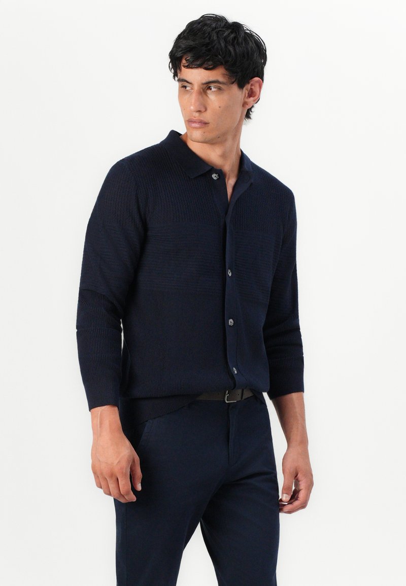 TOM TAILOR Cardigan Uomo A Maniche Lunghe - Modello 1045656, Vestibilità Comoda, Cotone Sostenibile - 5