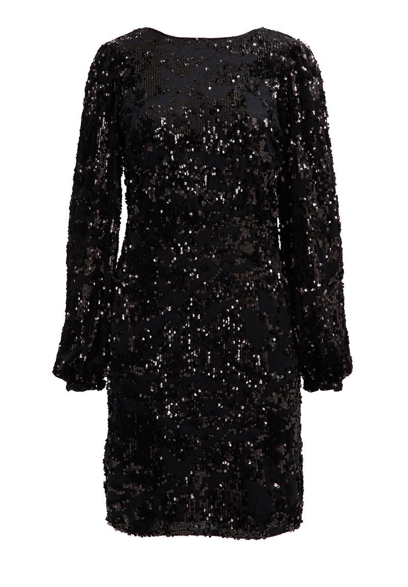 WE Fashion Cocktailjurk zwart WE Fashion Cocktailjurk zwart