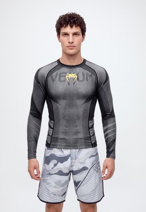 Venum, VENUM GALACTIC 3.0  LONG SLEEVE RASHGUARD - Потник - black/gold