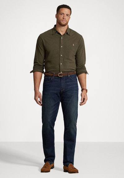Polo Ralph Lauren Big & Tall FEATHERWEIGHT MESH SHIRT - Camisa - wilson olive heather