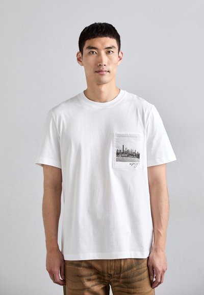 Helmut Lang POSTCARD SKYLINE - T-Shirt print - white