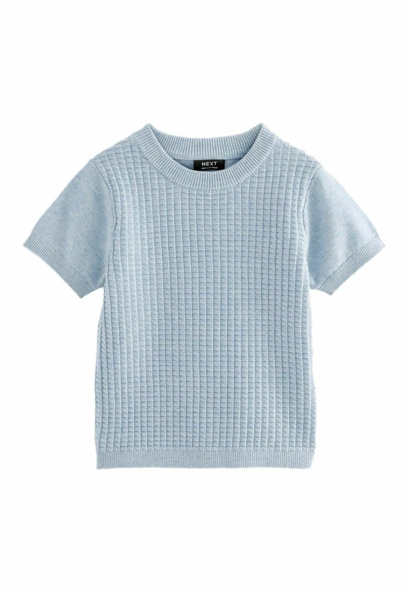 Next - TEXTURED - T-Shirt basic - blue, Vergrößern