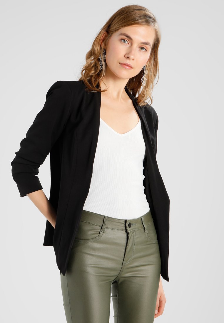 VILA VIHER - Blazer - black - Zalando.ie
