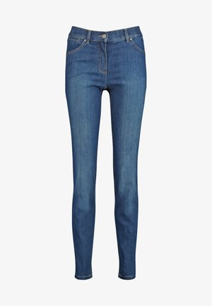 Jeans Skinny Fit - dark blue denim mit use
