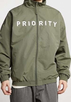Lichte jas - dark green