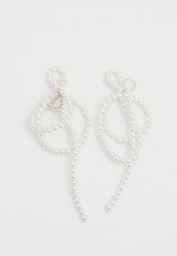 Oorbellen - silver-coloured/white