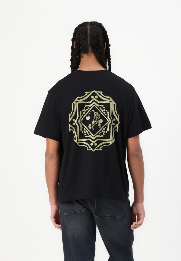 JORPAROS EASTER SKETCH TEE CREW NECK - Print T-shirt - schwarz