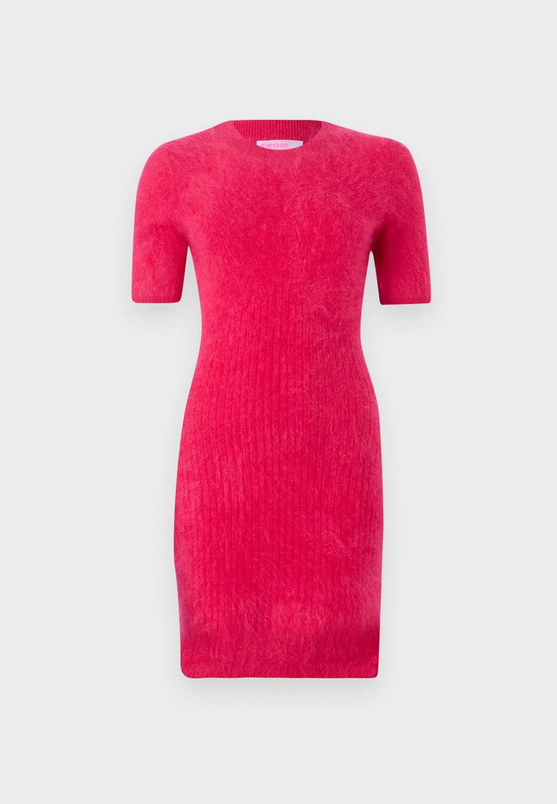 FROM FUTURE Gebreide jurk donkerroze FROM FUTURE Gebreide jurk donkerroze