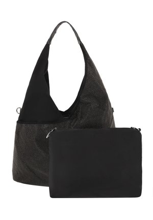 2-IN-1 SET - Bolso shopping - dark silver
