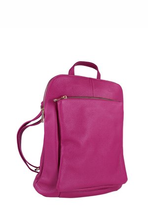DrachenLeder CITY - Tagesrucksack - fuchsia pink