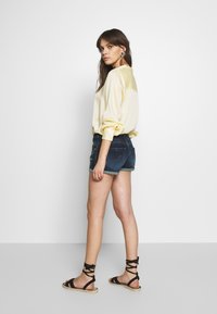 LTB LTB Judie Black Wash Shorts Slim Fit - Farkkushortsit - dark blue denim