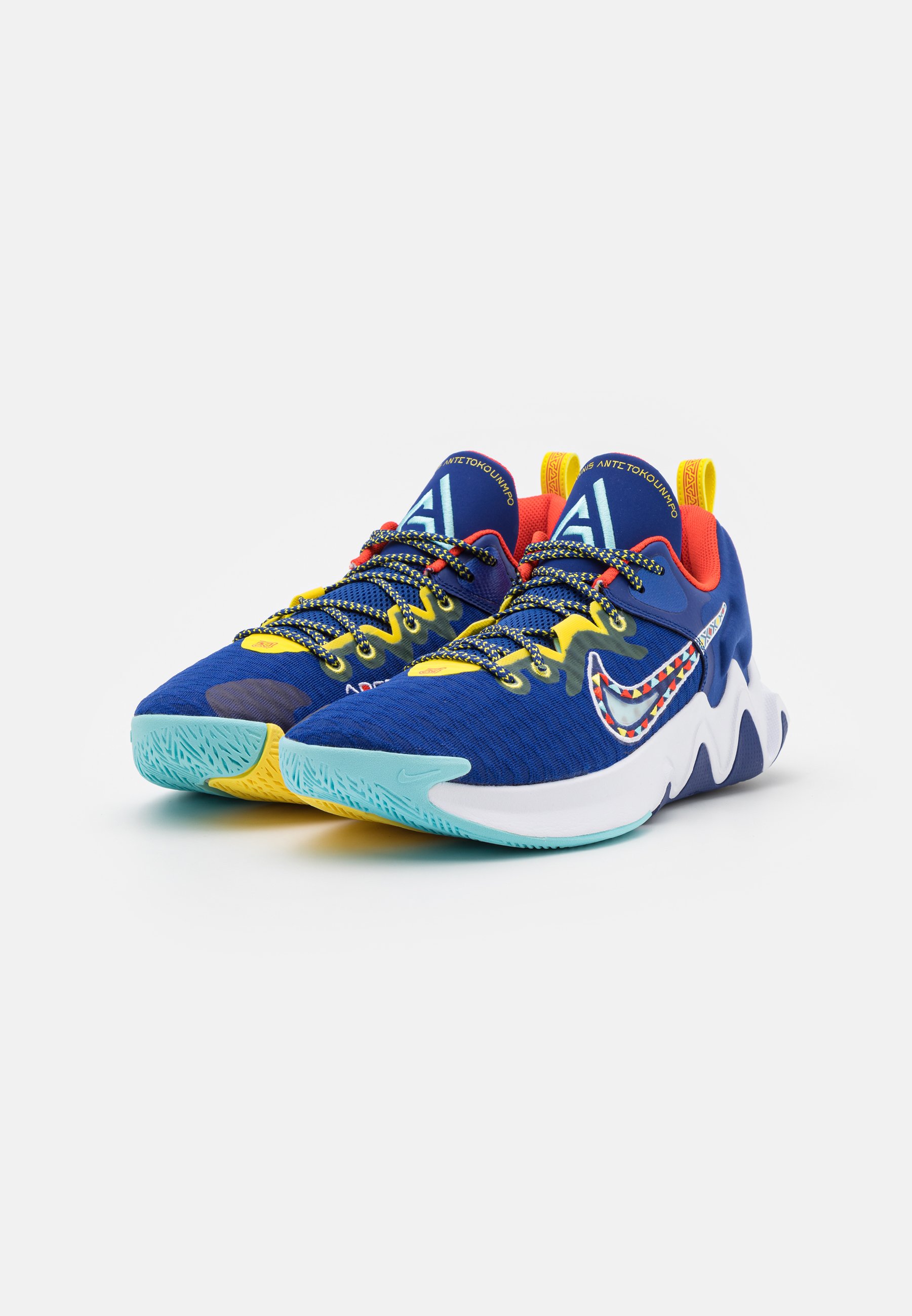 royal blue and yellow nikes