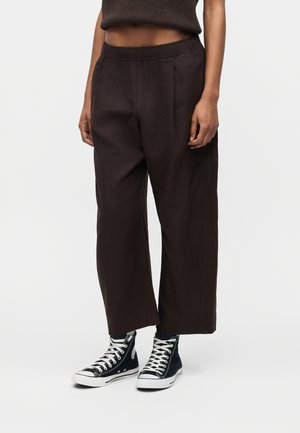 GAP BARREL PANT - Nadrágok - terra brown