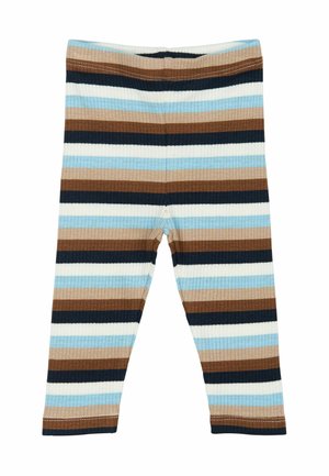 The New Siblings Leggings - Hosen - powder blue striped