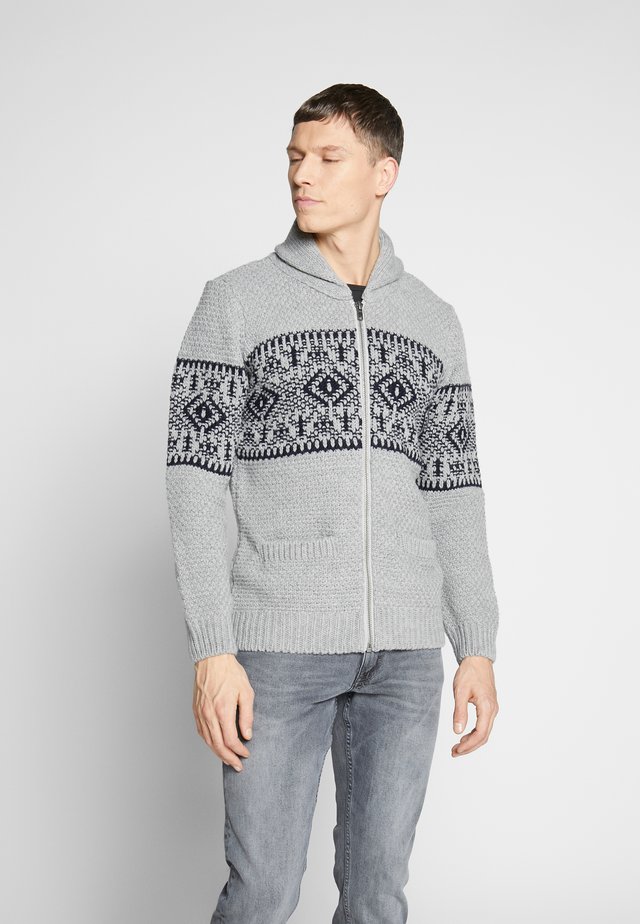 PEFLOCON - Cardigan - anthracite mel