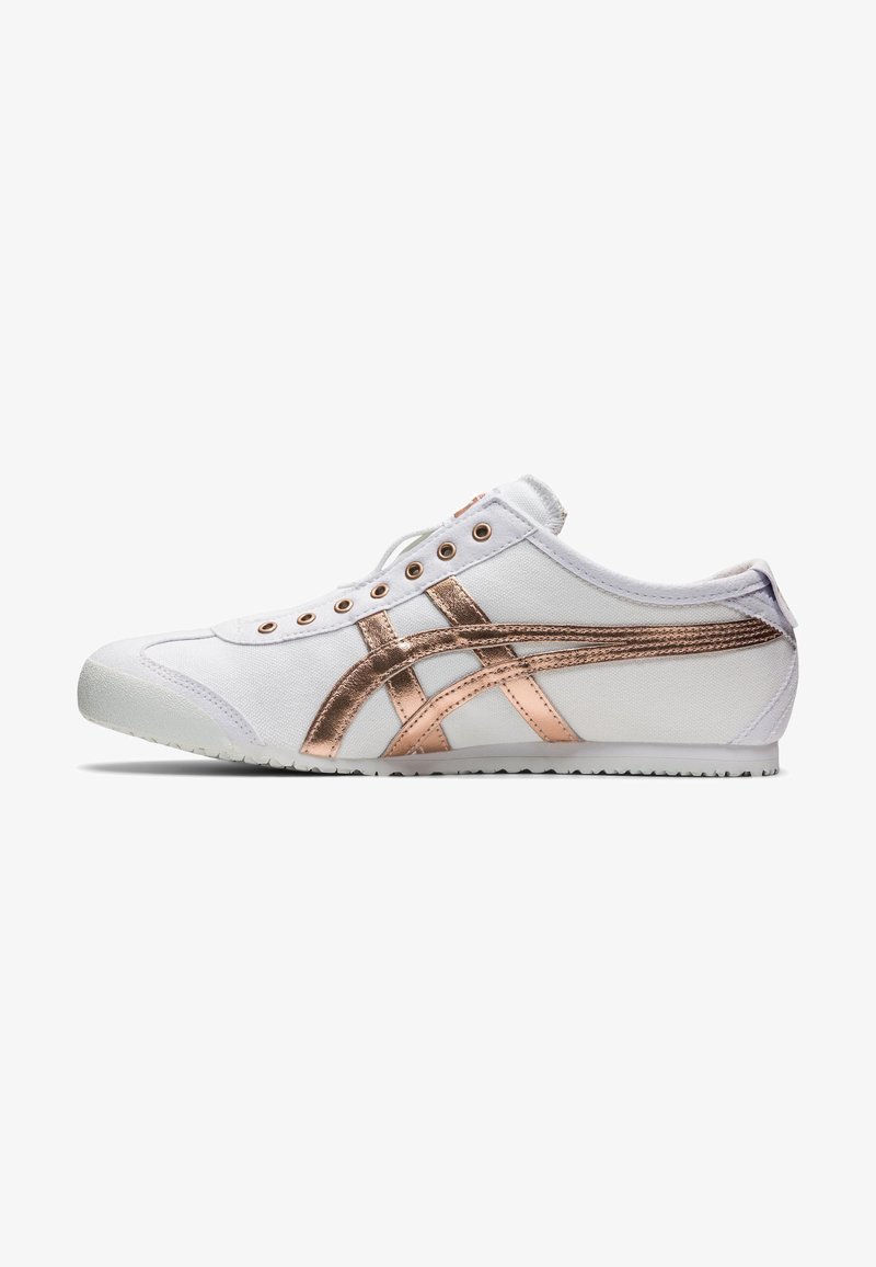 Onitsuka Tiger MEXICO 66 SLIP-ON - Sneakers - white/rose gold