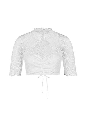Nina von C., DIRNDLBLUSE HALBARM SOPHIE - Blouse - weiss