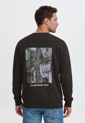 Blend, BHCOPPER BACKPRINT - Sweatshirt - black