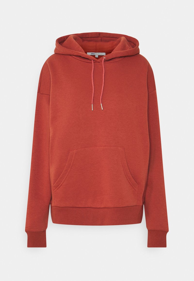ONLY ONLJODA EVERY HOODIE - Camisola - cinnabar