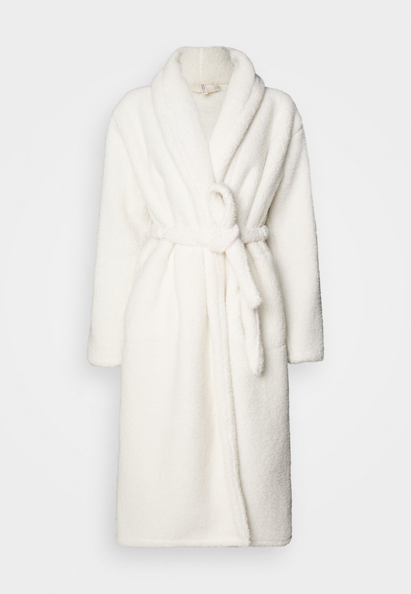 chinese dress ladies Grey Fluffy Dressing Gown main image 0