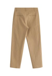 Lindex WILMER WIDE LEG - Chinos - khaki