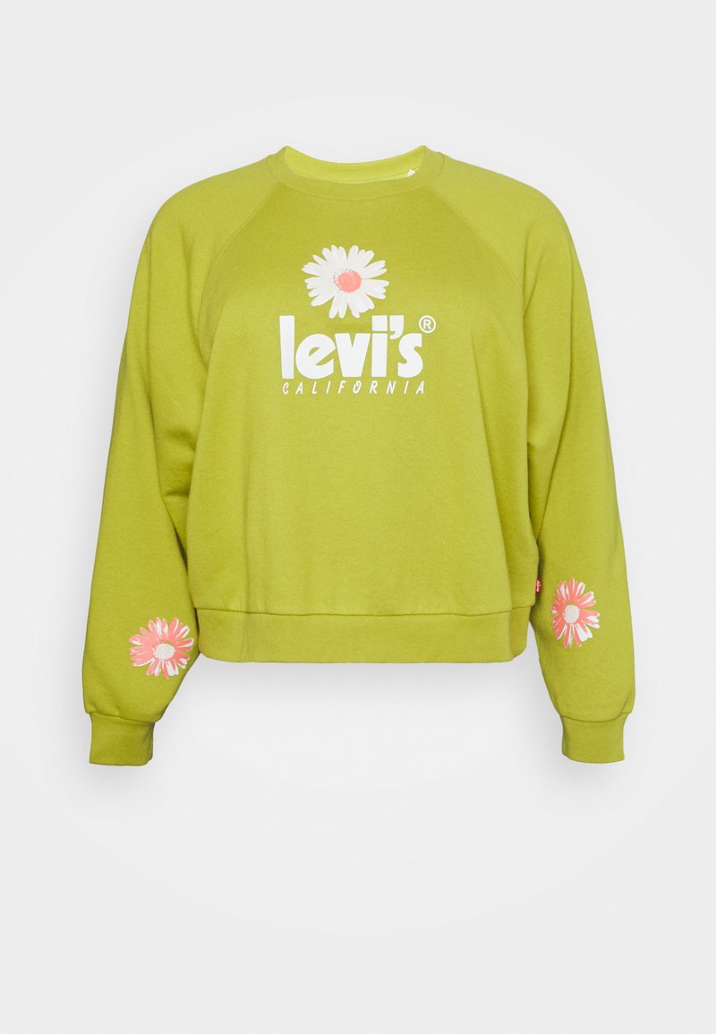 Damen Sweatshirts | Levi's® Plus VINTAGE RAGLAN CREW Sweatshirt split pea/grün - JT85542 Damen Sweatshirts | Levi's® Plus VINTAGE RAGLAN CREW Sweatshirt split pea/grün - JT85542