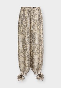 ALIRA PRINTED BALLOON PANT - Παντελόνι - snake skin