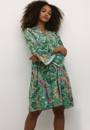 GINA - Robe de jour - green paisley