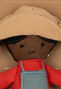 Fabelab POCKET FRIEND - FARMER LAURA - Muñeca - multi colours