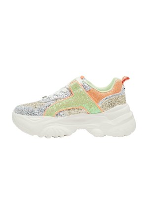 BLISS ONE GLAM - Trainers - silver purple green