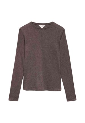 Marks & Spencer, LONG SLEEVE - Langærmet T-shirt - brown marl