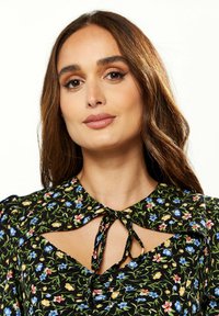 Liquorish WITH NECK DETA - Day dress - multi coloured