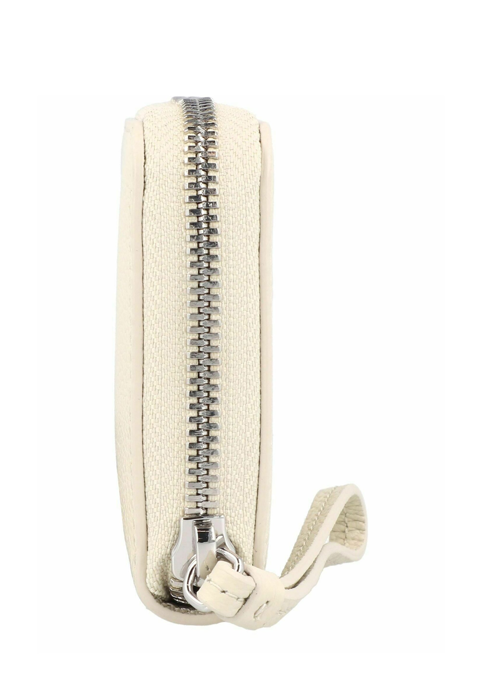 ★LACOSTE★ Women's City Court Coin Zip Around Wallet Beige Lacoste CITY COURT - Wallet - bone white/beige - Zalando
