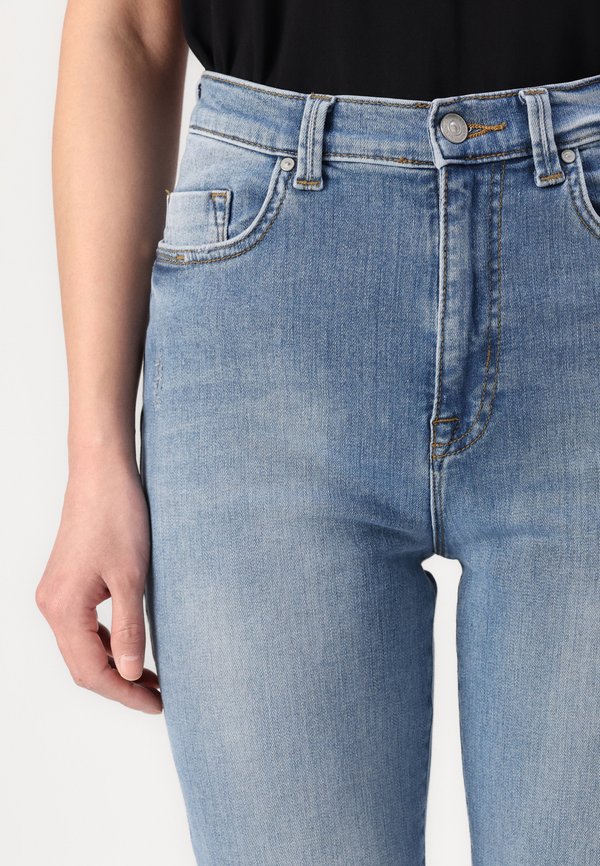 JONNA HIGH RISE  - Straight leg jeans - jonni wash4