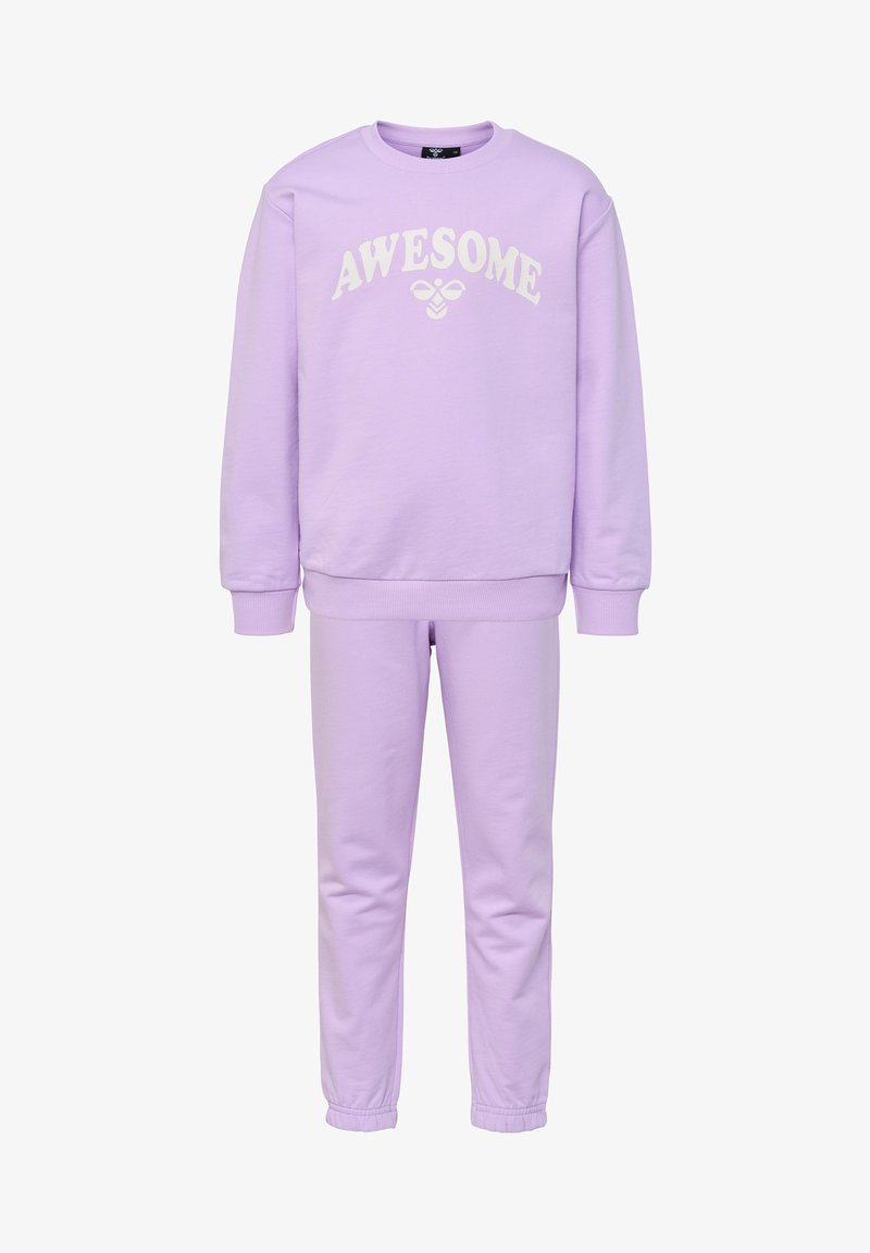 Hummel CREWSUIT - Träningsset - orchid bloom