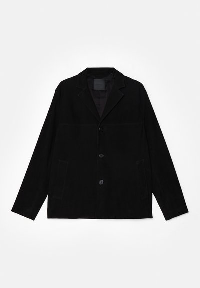 Theory REECE - Giacca di pelle - black
