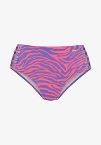 Unausgewählt, violett/koralle