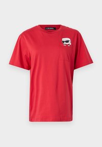 IKON PEAK A BOO - T-shirts med print - scarlet sage