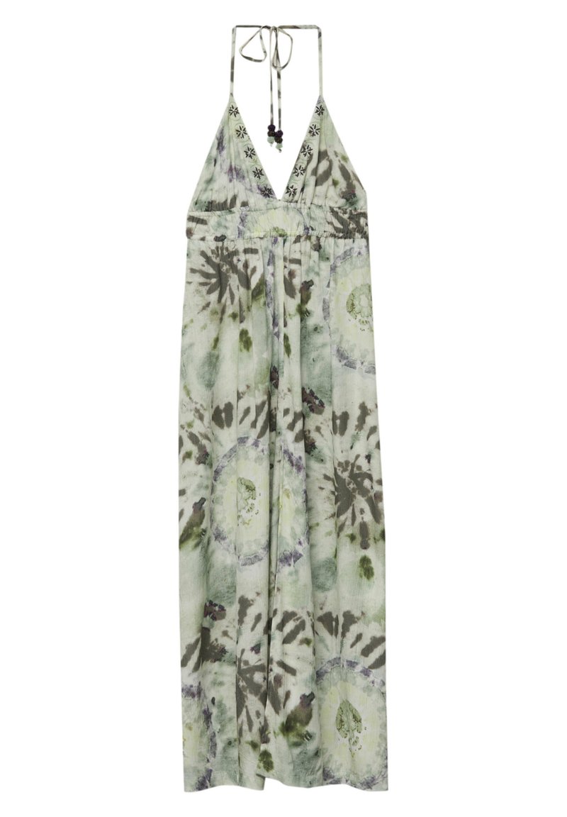 PULL&BEAR Maxi-jurk groen