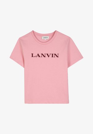 LANVIN, TEE-SHIRT MANCHES COURTES - T-shirt print - pink icing